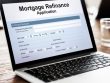 Mortgage Refinance Application Form Concept